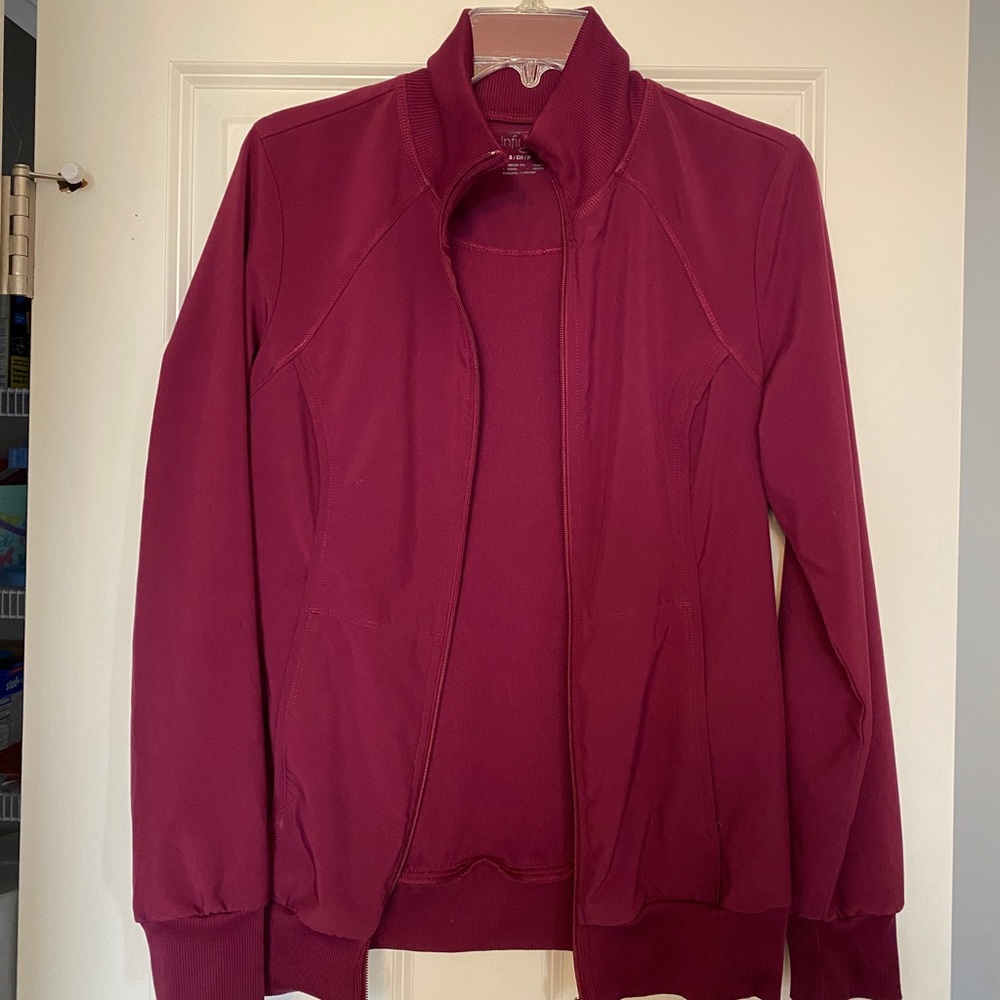Cherokee Women's Raspberry Zip-Up Jacket